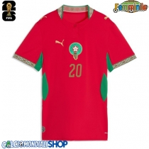 Maglie da calcio Marocco Ayoub El Kaabi #20 Prima Maglia Femminile Mondiali 2026  Manica Corta